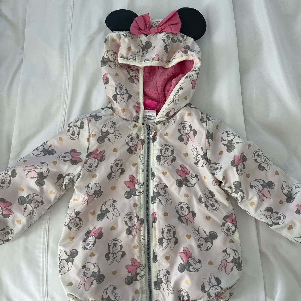 Minnie Mouse Coat BNWT